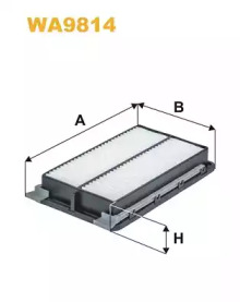 WIX FILTERS wa9814 -  Воздушный фильтр